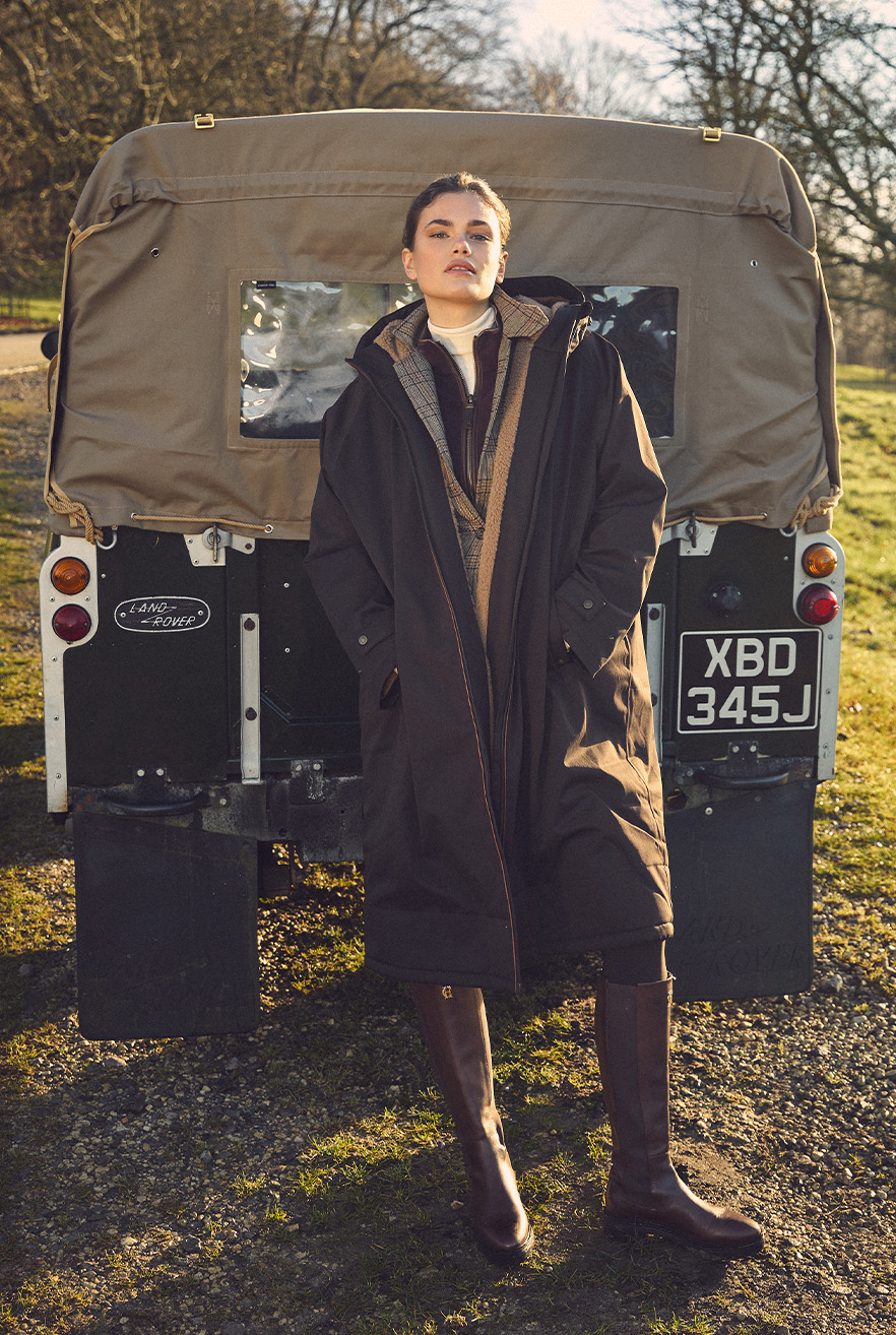 One-Size Waterproof Coat (Chocolate)