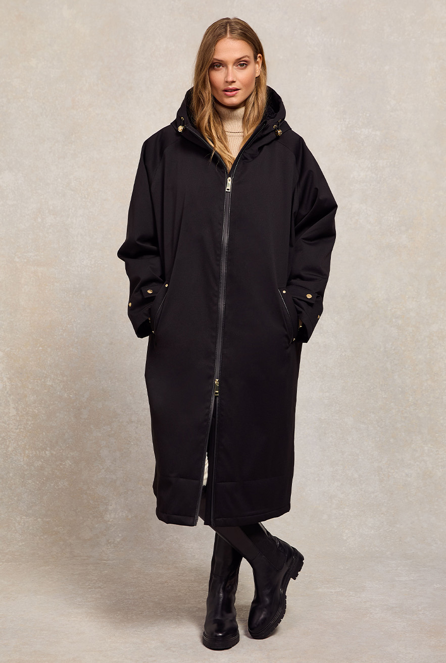 One-Size Waterproof Coat (Black)