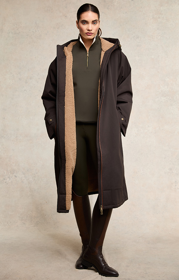 One-Size Waterproof Coat (Chocolate)
