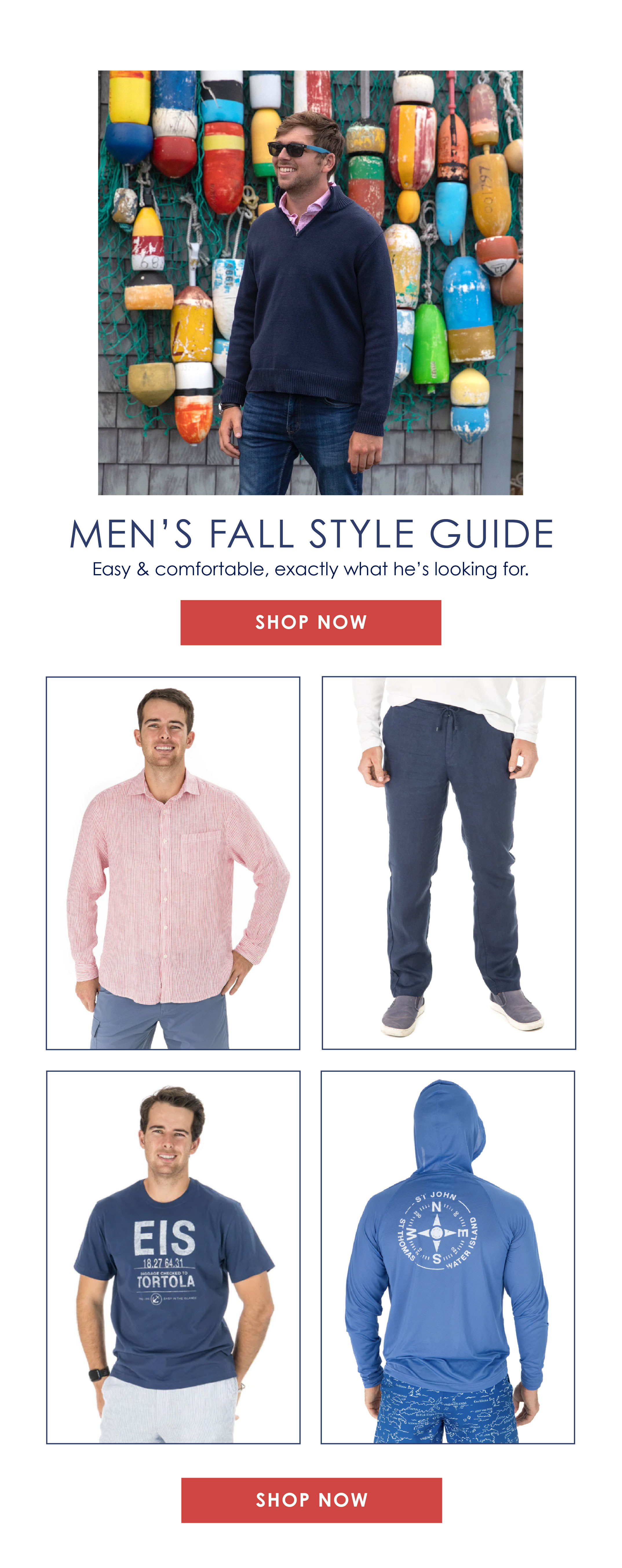 Men's Fall Style Guide HIHO