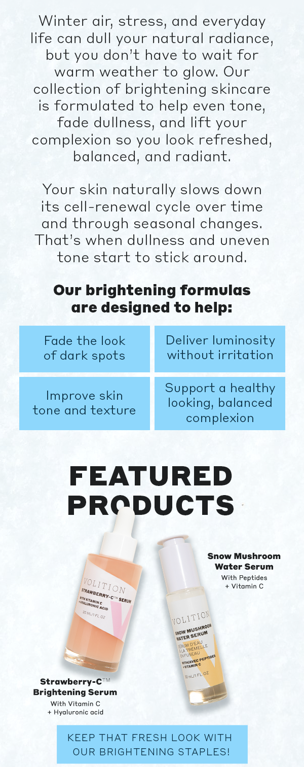 Shop Brightening Skincare