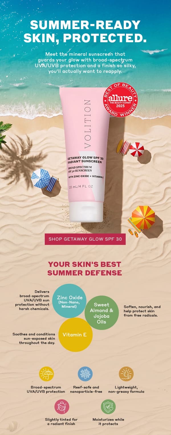 Shop the Getaway Glow SPF 30 Radiant Sunscreen