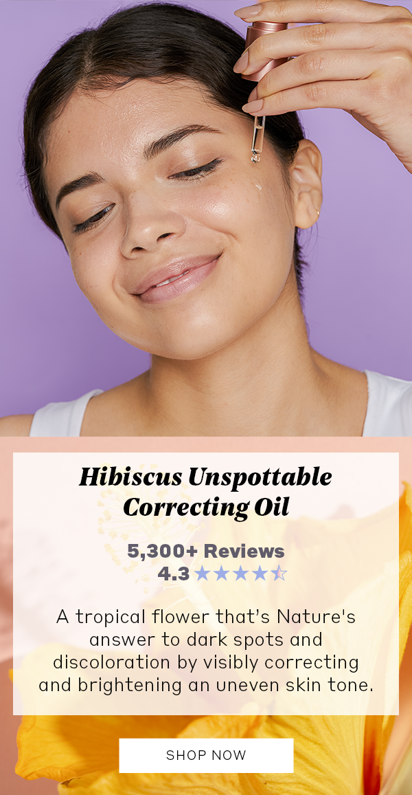 Shop Hibiscus Unspottable Correcting Oil