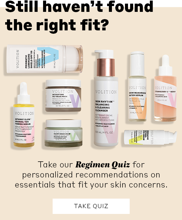 Take Our Regimen Quiz