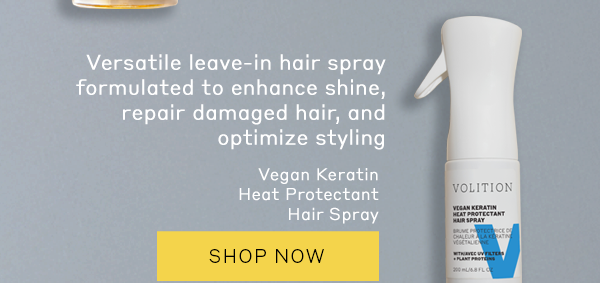 Shop Vegan Keratin Heat Protectant Hair Spray