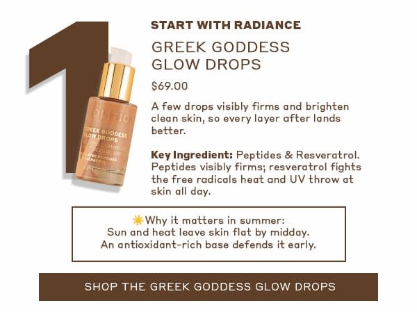 Shop the Greek Goddess Glow Drops