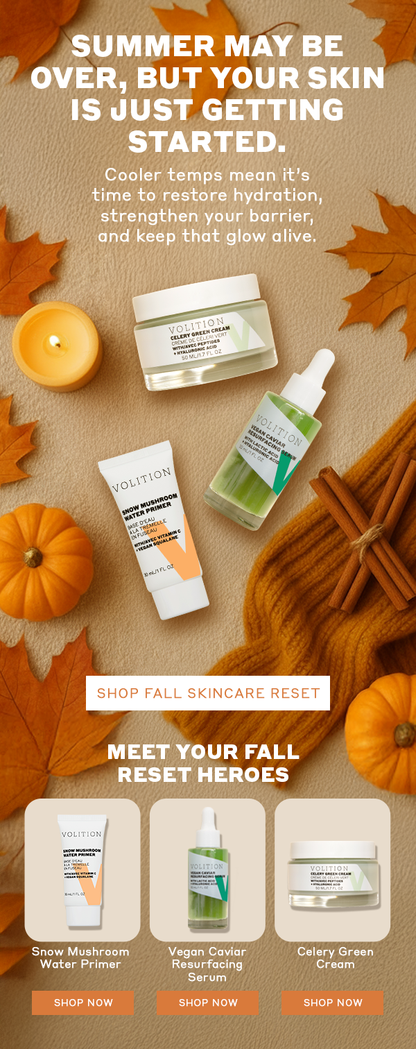 Shop Fall Skincare Reset