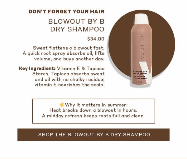 Shop the Blowout by B Dry Shampoo