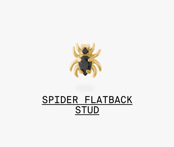 SPIDER FLATBACK STUD