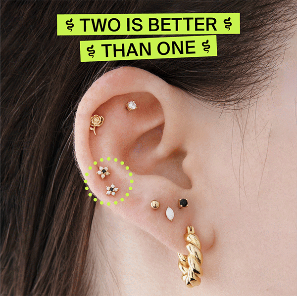 Time For A New Piercing? Studs