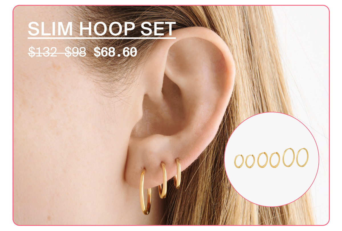 SLIM HOOP SET