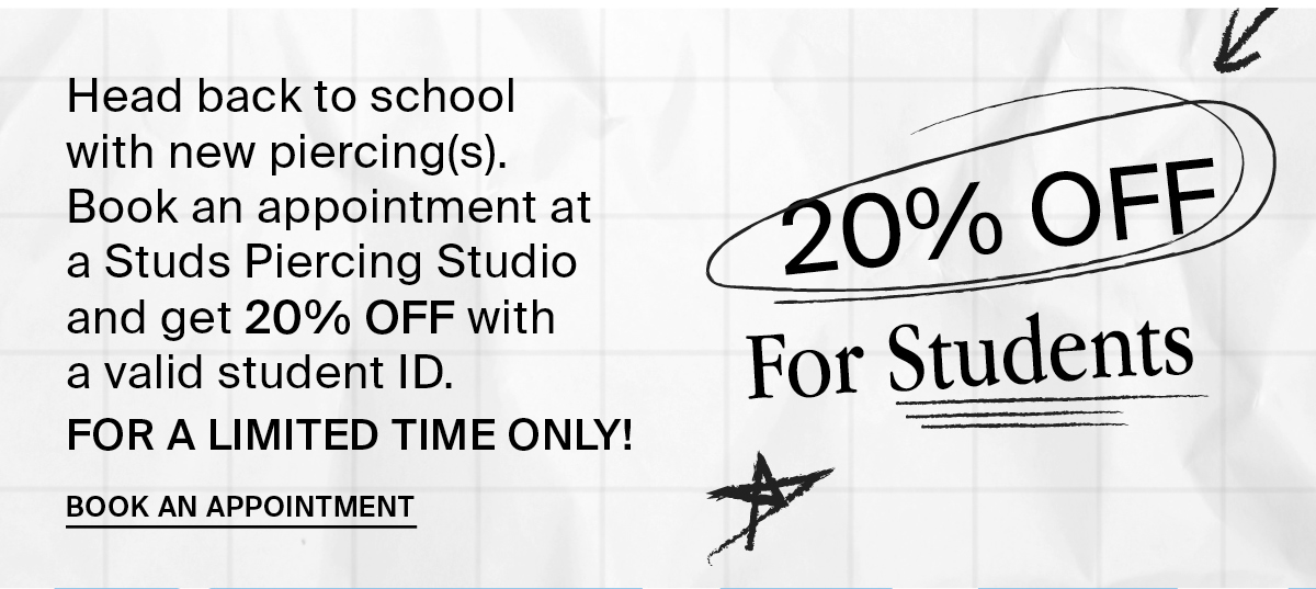 Time For A New Piercing? Studs