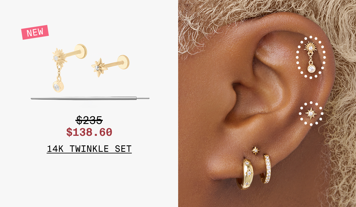 14K TWINKLE SET