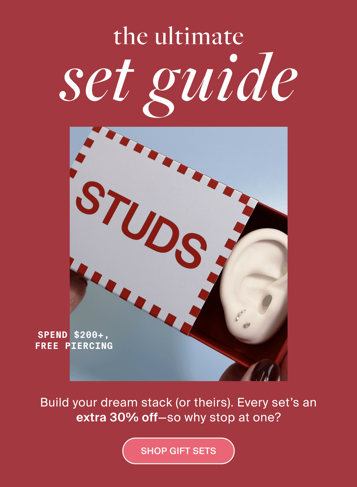 the ultimate set guide: SHOP GIFT SETS