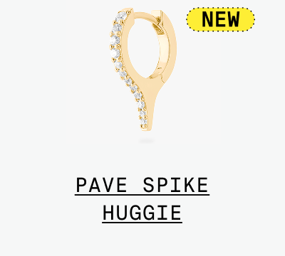 PAVE SPIKE HUGGIE