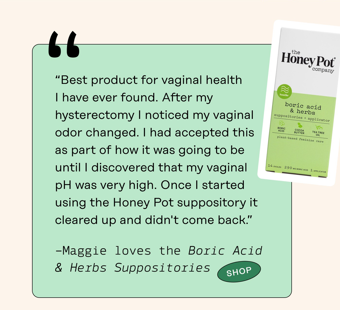 Your vagina is busy, so here's what's buzzy The Honey Pot Company