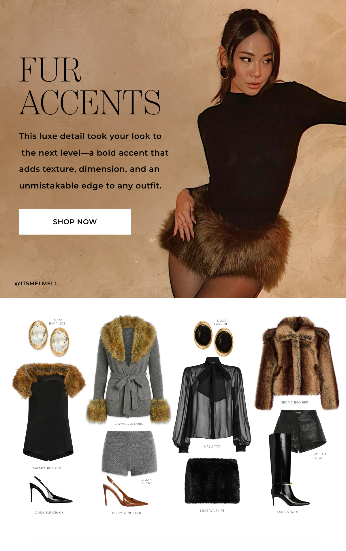 fur accents