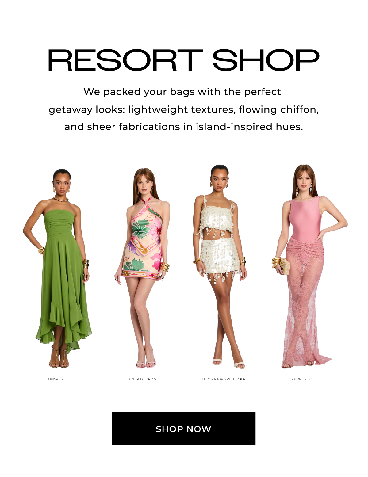 an image of a group of women in dresses and sandals