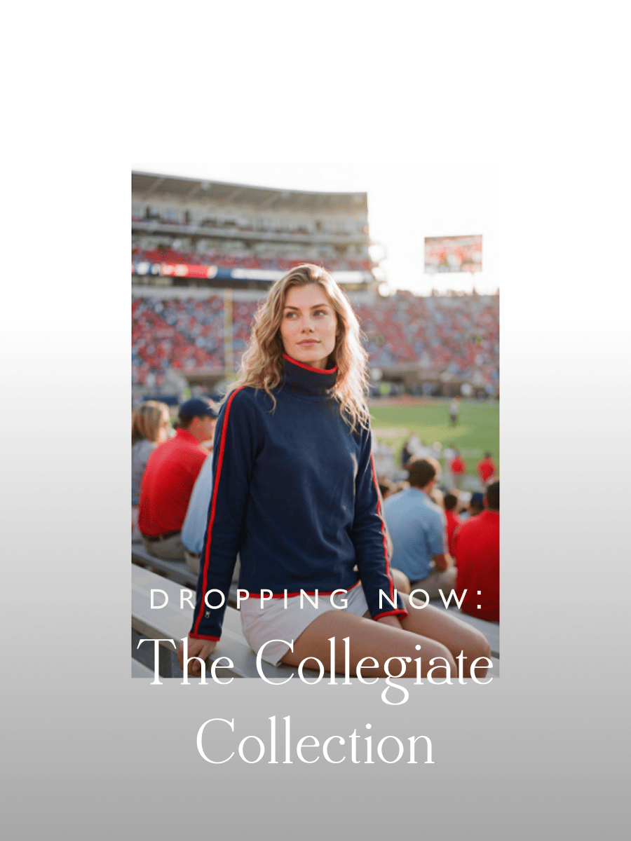 Dropping Now: The Collegiate Collection Game day dressing just got its upgrade. The Park Slope with Tipping arrives in five team-inspired colorways ready to rep your team without sacrificing your sideline style.  Shop the Drop