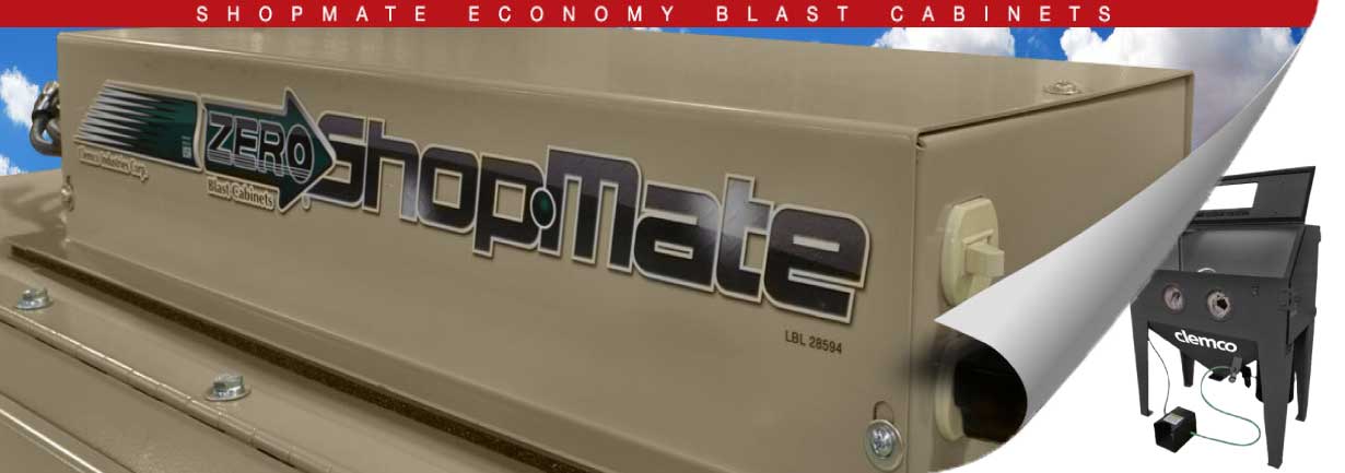 Small Blast Cabinet Delivers Quality Blasting Performance and Versatility with Fast Return on Investment