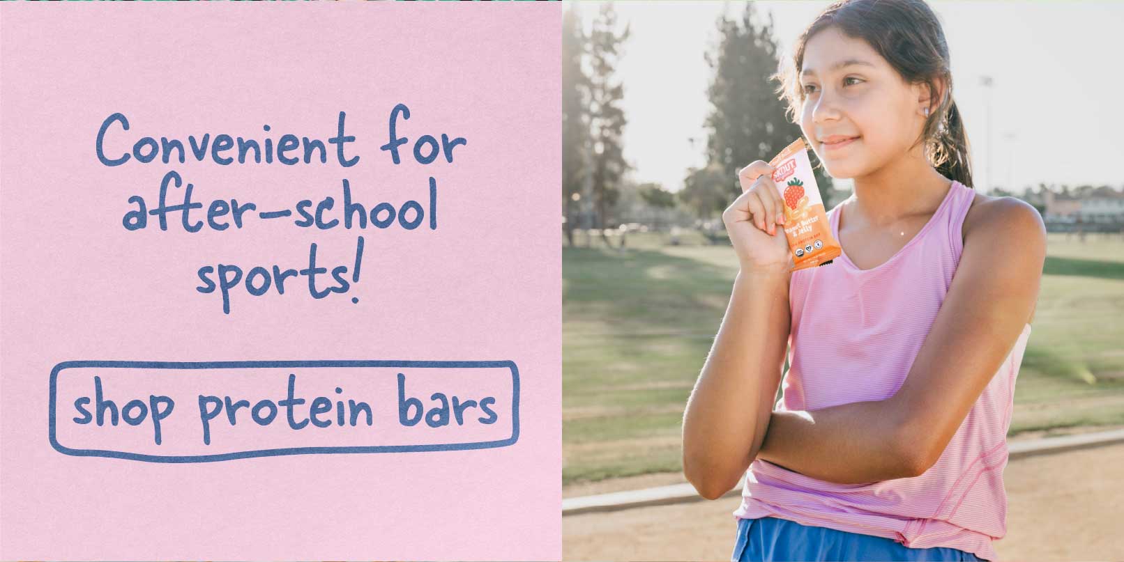 Convenient for after-school sports!