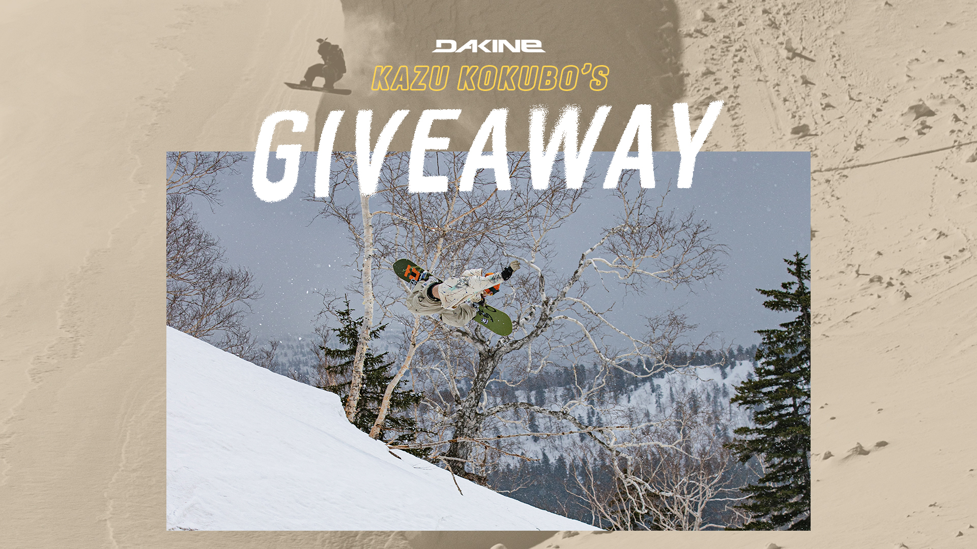 Kazu Kokubo Giveaway – Dakine