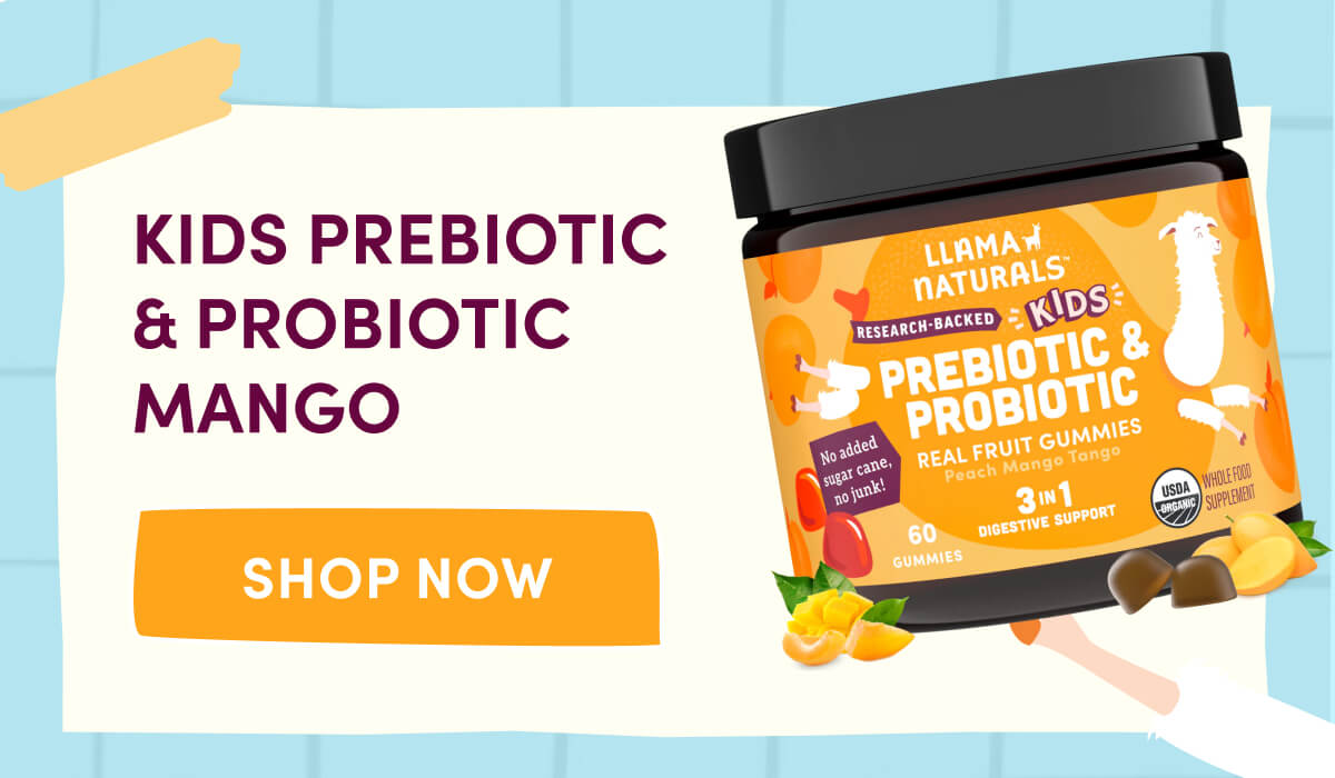Kids Prebiotic & Probiotic Mango | [ SHOP NOW ]