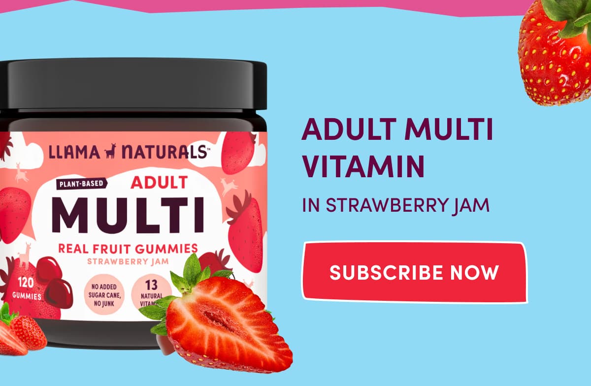 ADULT MULTI VITAMIN IN STRAWBERRY JAM | SUBSCRIBE NOW