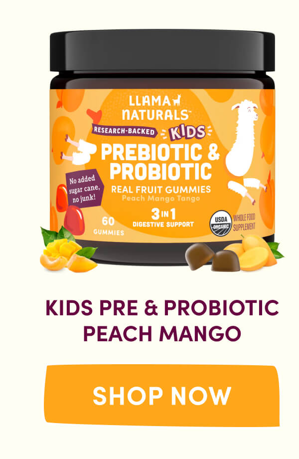 Kids Pre & Probiotic Peach Mango | [ SHOP NOW ]