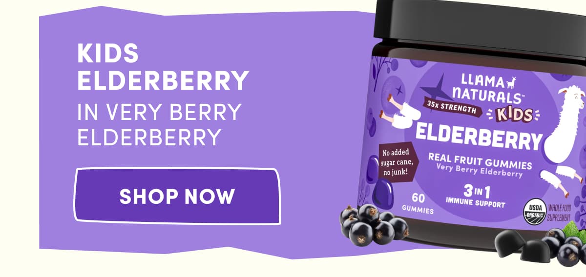 Kids Elderberry  in very berry eldeRberry | SHOP NOW