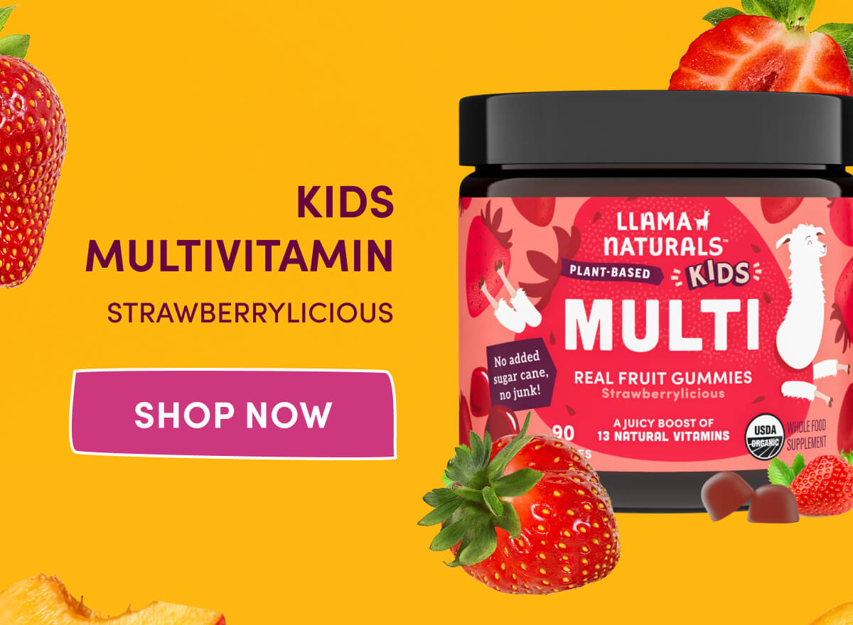 KIDS MULTIVITAMIN | Strawberrylicious | [ SHOP NOW ] 