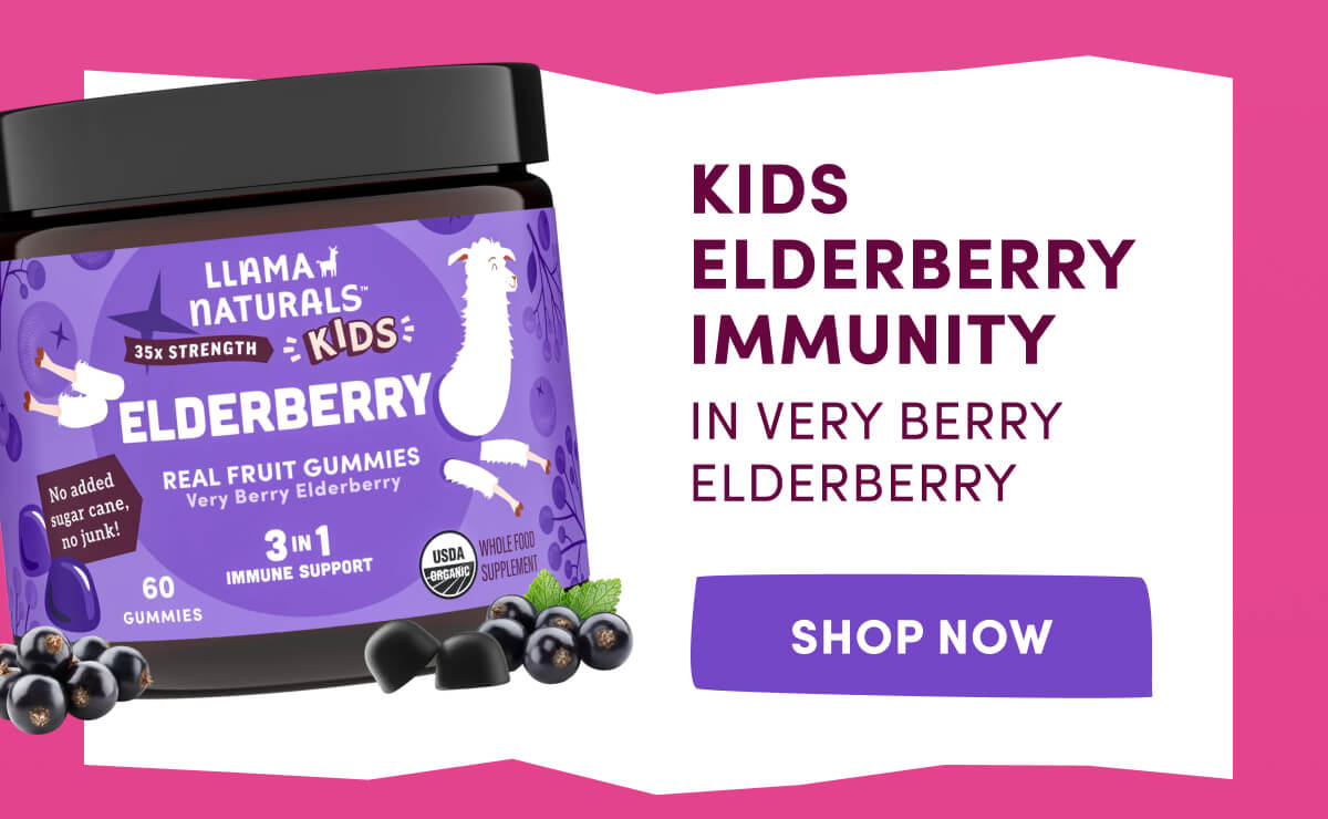 Kids Elderberry Immunity in Very Berry Elderberry | [ SHOP NOW ]