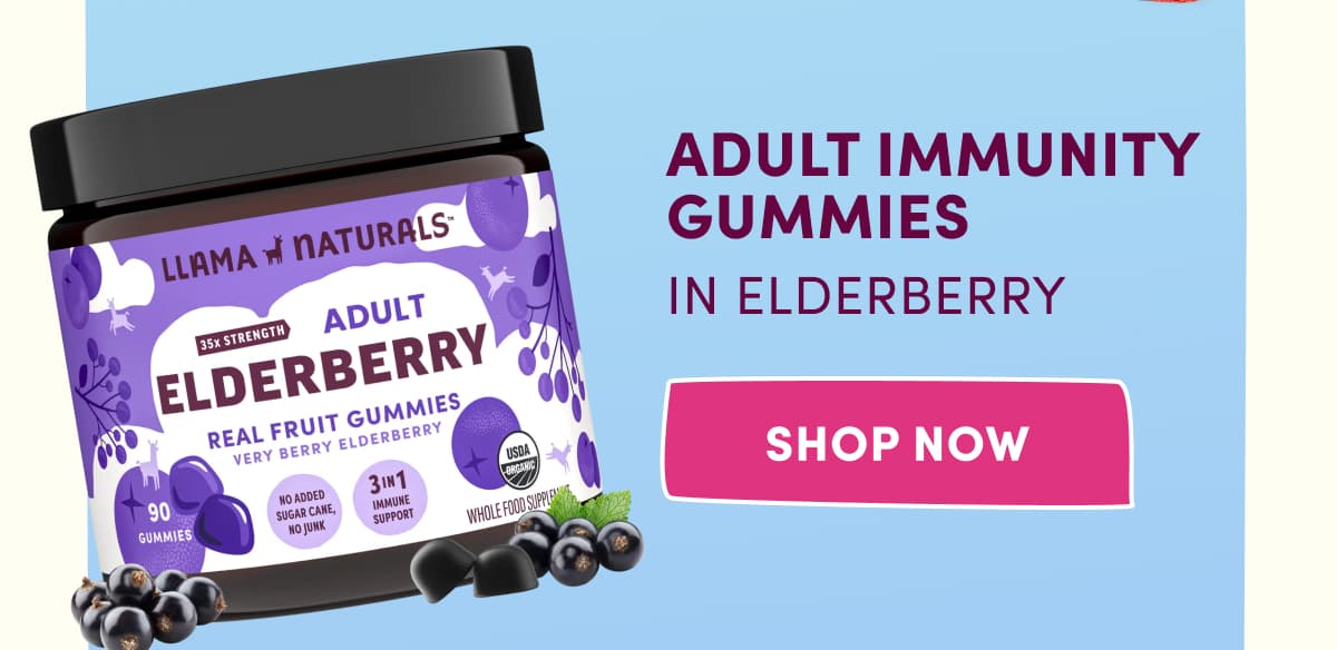 ADULT IMMUNITY GUMMIES IN ELDERBERRY | SHOP NOW