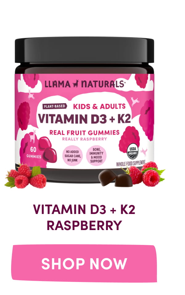 VITAMIN D3 + K2 RASPBERRY | [ Shop Now ]
