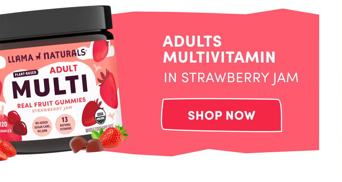Adults Multivitamin in Strawberry Jam | [ SHOP NOW ]