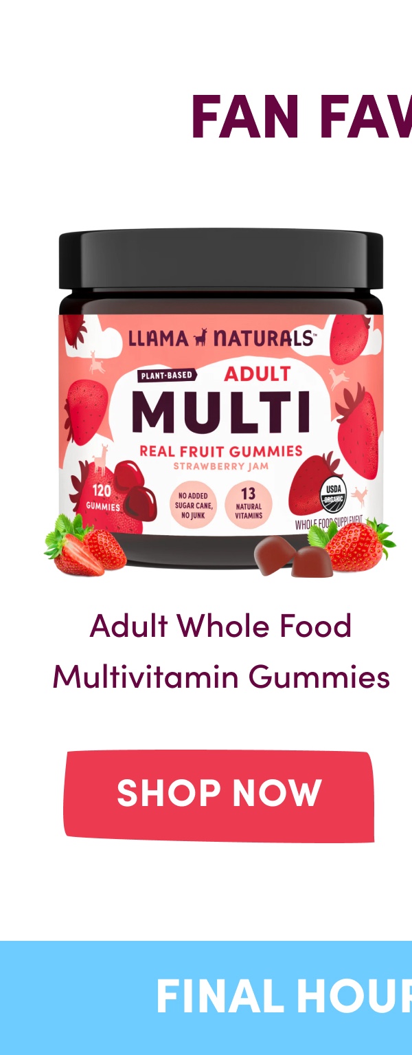 Adult Whole Food Multivitamin Gummies
