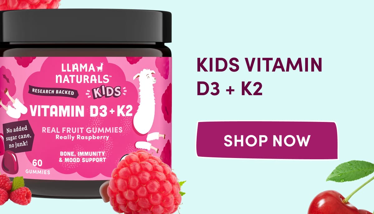 Kids Vitamin D3 + K2 | Shop Now