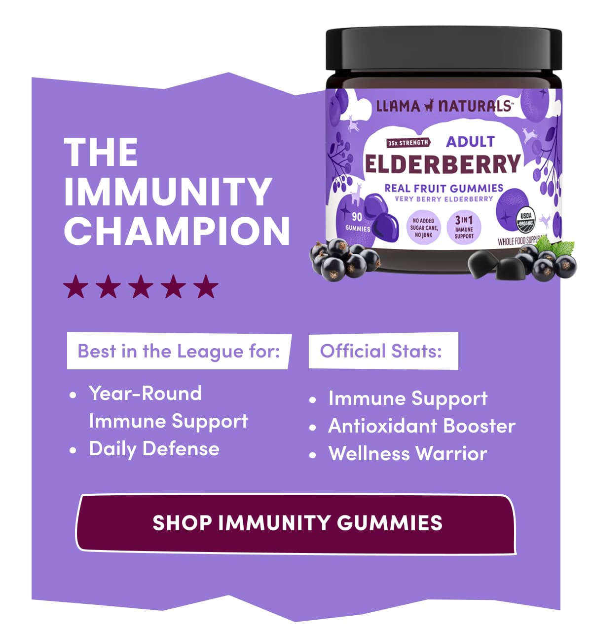 THE IMMUNITY CHAMPION | SHOP IMMUNITY Gummies