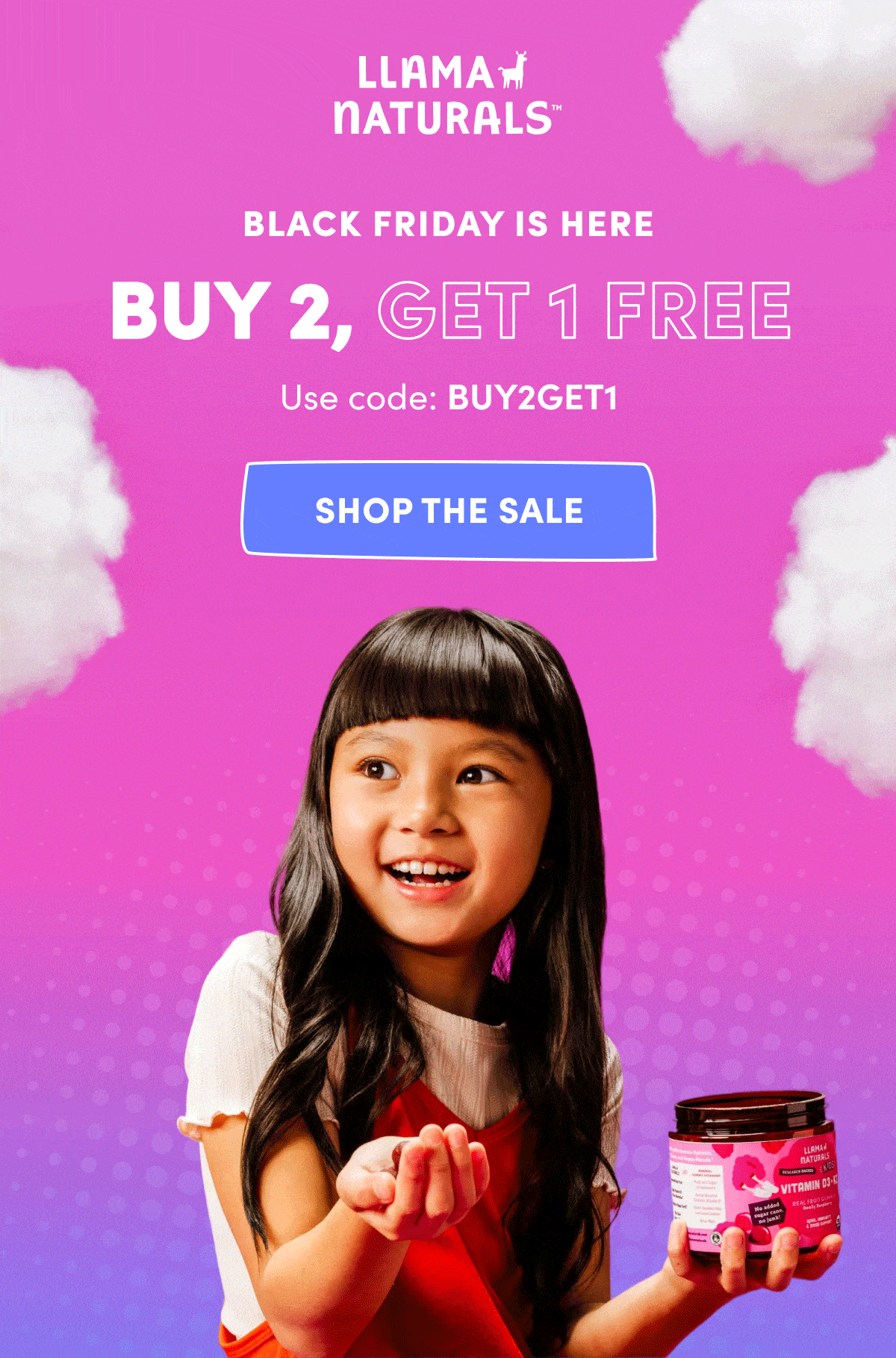 LLAMA NATURALS | BLACK FRIDAY IS HERE | BUY 2, GET 1 FREE | Use code: Buy2Get1 | Shop the sale