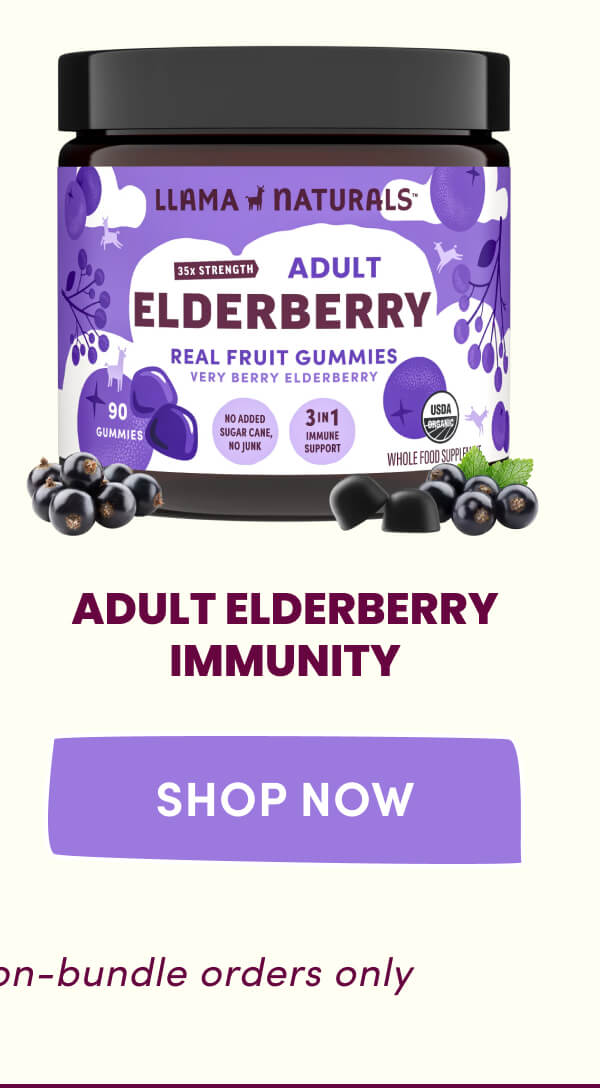 Adult Elderberry Immunity | [ Shop Now ] | *Valid for one-time non-bundle orders only