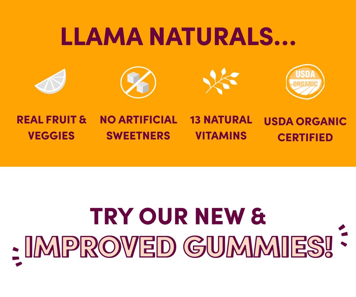 Try Our New & Improved Gummies 