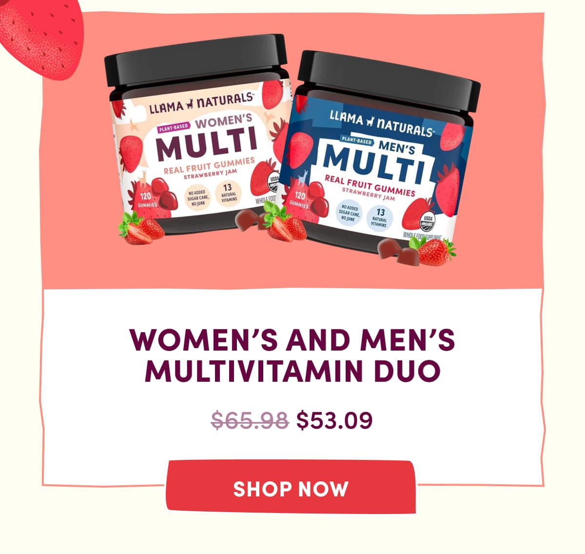 Women's and Men's Multivitamin Duo | SHOP NOW