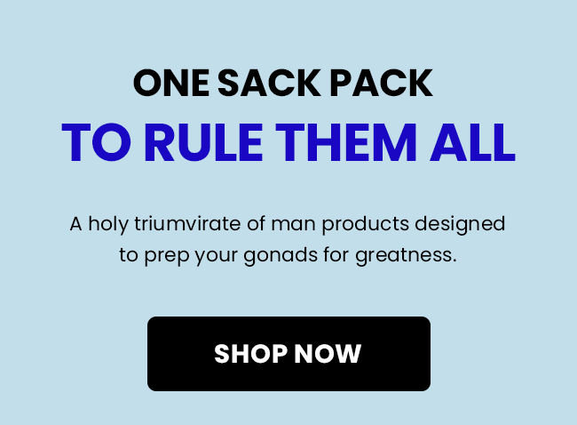 One Sack Pack to Rule Them All | Shop Now