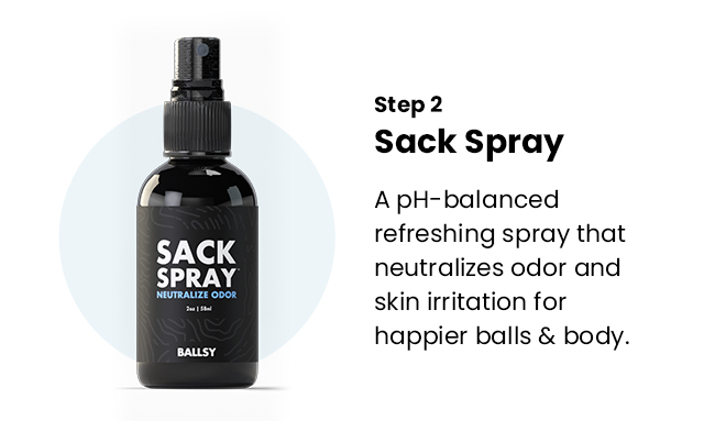 Step 2 - Sack Spray