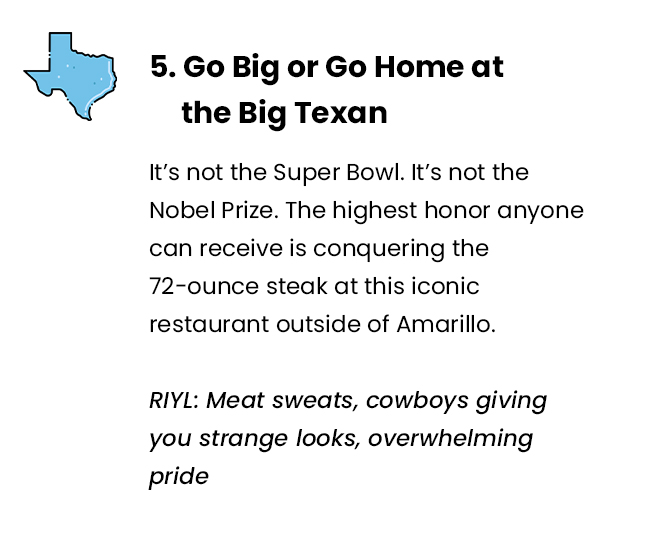 Go Big or Go Home at the Big Texan