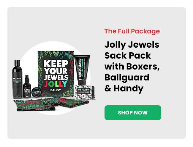 Jolly Jewels Sack Pack with Boxers, Ballguard & Handy | Shop Now