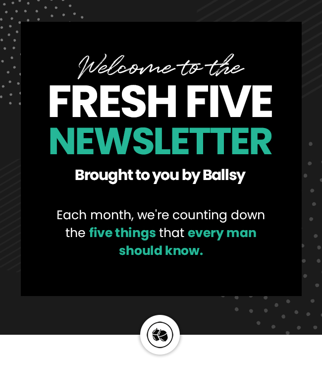 Welcome to the Fresh Five Newsletter