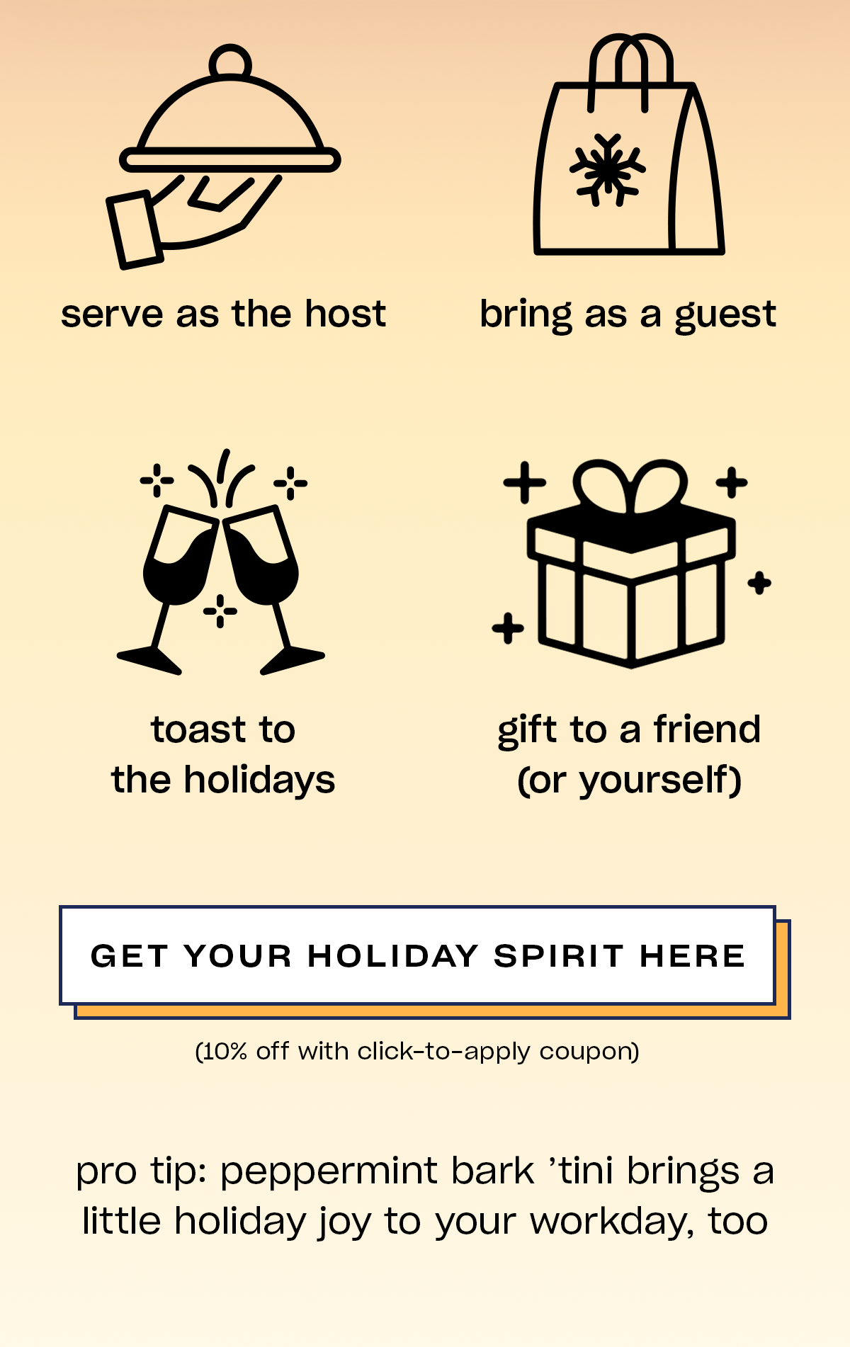 get your holiday spirity here