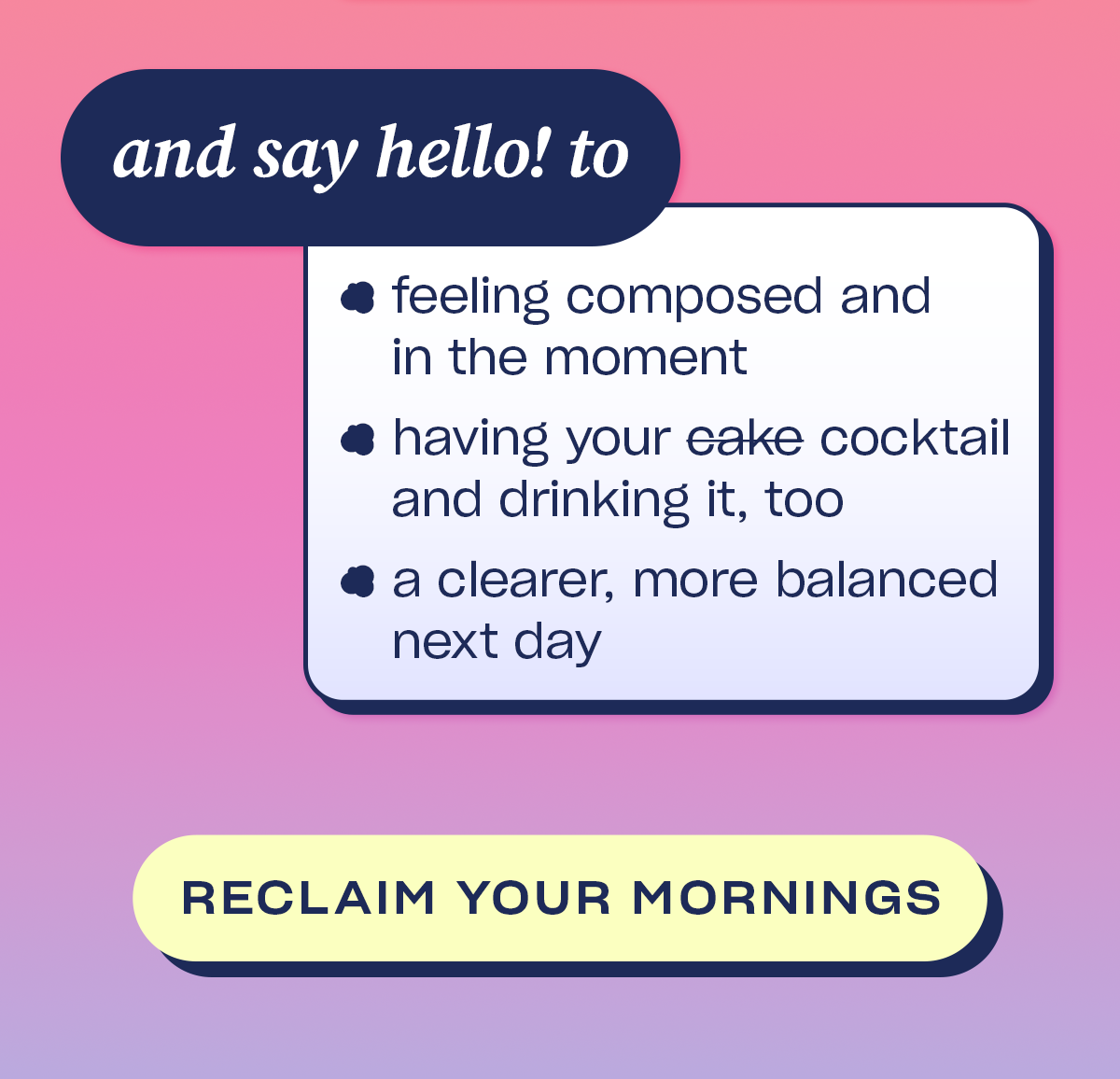 reclaim your mornings