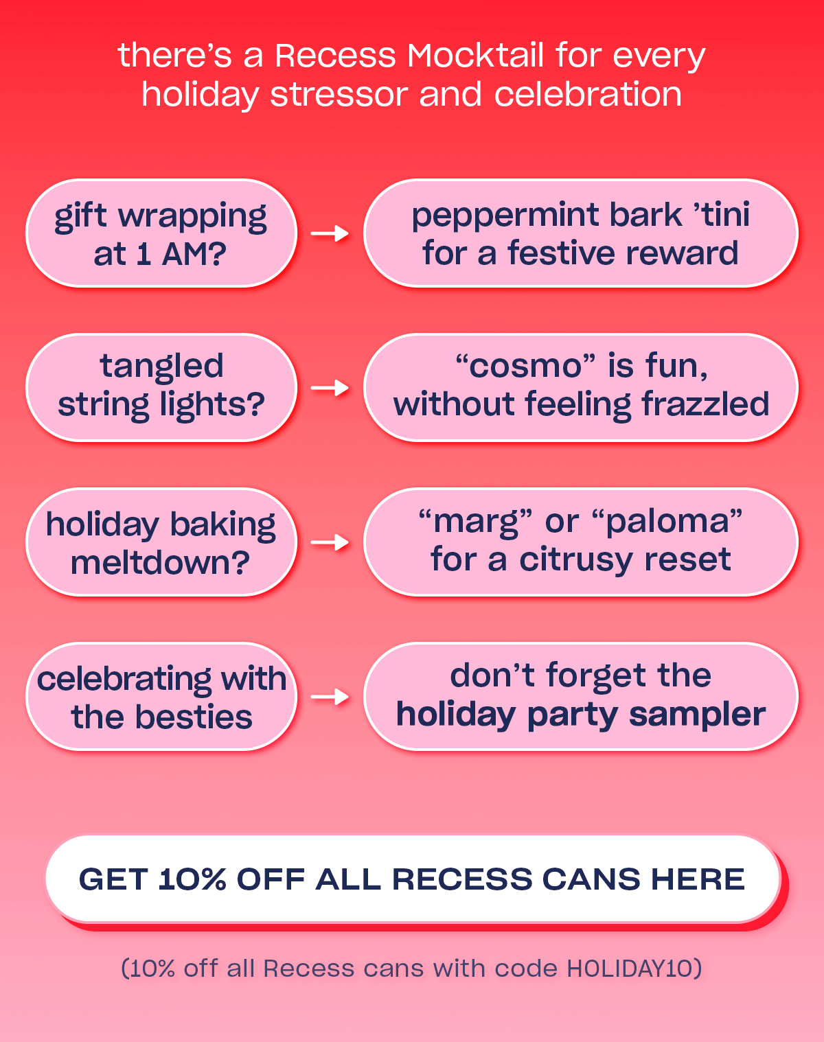 10% off all Recess cans